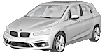 BMW F45 B0253 Fault Code